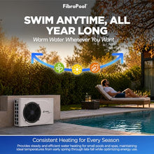 FibroPool Pool Heat Pump FH135-35,000 BTU 120V - 7,500 Gal - Electric