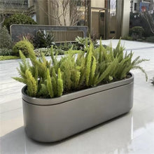 Outdoor Planter Box Landscape Flower Bed Planting Trough Flower Box