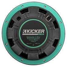 KICKER 10-Inch Premium Marine Subwoofer & 51KXMA15001 Amp Bundle