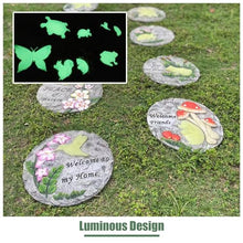 Kunovo Glow in The Dark Stepping Garden Stones, All-Weather Outdoor Patio Décor Pavers, Multicolored Landscaping Decorative Stone for Courtyard/Path (Size : 1 Pack), 58741
