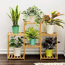 GHJUMKFDF Flower standPlant Stand Flower Supports Wooden Flower Pot Stand Simple Plant Flower Stand Ladder Floor Standing Bamboo Display Stand Y