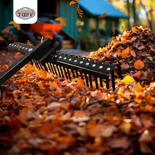 Field Tuff Heavy Duty Sleeve Hitch Landscape Rake, Black, 48 Inch Wide