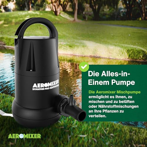 Aeromixer Synthetic 3/4 HP Pro Submersible Water Pump for Mixing & Aerating