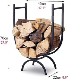 WXPWAMZ Outdoor Fireplace Firewood Rack Firewood Holder Firewood Racks Wood Holders Firewood Outdoor Firewood Holder Wrought Iron Log Store For Fireplace Tools Wood Log Store