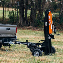 Titan Attachments Industrial 30 Ton Towable Hydraulic Horizontal/Vertical Log Splitter, Quarter Logs Up to 24", ATV/UTV Tow-Behind with 208cc Briggs and Stratton Engine