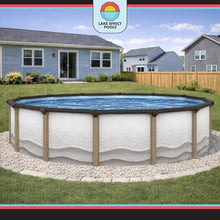 Lake Effect Pools 'Cozumel' 30 ft Round Above Ground Swimming Pool