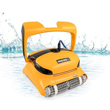 Dolphin Wave 60 Robotic Pool Vacuum Cleaner with Caddy Yellow