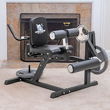 ANYTHING SPORTS Heavy Duty Adjustable Leg Extension and Curl Machine 2.0 Black