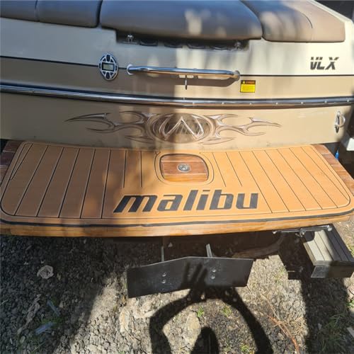 Algasan Boat EVA Faux Teak Decking Floor Compatible with 2017-2018 Malibu 22 MXZ - Multiple Color Options