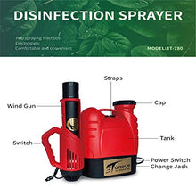 3T Group 780 Electrostatic Rechargeable Ultra Volume Spray Fogger Machine Red