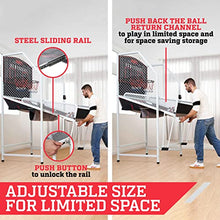 ESPN Indoor Basketball Arcade Game Premium Black/Red/White