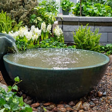 Aquascape 40-Inch Spillway Basin for Pond and Garden Water Features Green/Patina