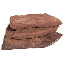 Landscape Patio Flagstone | 2000 Pounds | Natural Rock Pathway Stepping Stone Slabs for Gardens, Terrariums, Landscape Design, Driveway Pavers and Walkway Steppers (Arizona Chocolate)