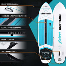 Driftsun Inflatable Stand Up Paddle Board - Extra Wide ISUP Package
