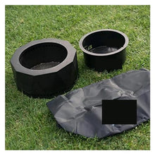 Fire Pit Portable Pellet, Black Outdoor Fireplace,Firepit