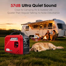 2000W Gas Generator Inverter Portable RV Camping Light Quiet CO Shutoff Eco