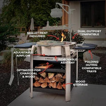 Breeo Live-Fire Grill - Outdoor Fire Pit & Portable Wood Stove
