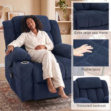 CUZSIT Oversized Recliner Chair for Living Room with Massage & Heat