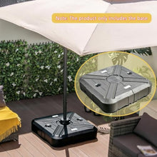 FCZVWPR Outdoor Umbrella Base, Heavy Duty Market Umbrella Stand Base