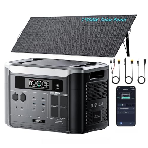 BP3000 Portable Power Station 3200W Solar Generator with 500W Panels