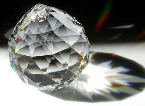 260Pcs/lot 20mm Faceted Crystal Ball Prisms Sun Catcher Mixed Color (10 Colors)