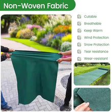 JYHHCYS Insulated Plant Covers for Winter, All-Weather Floating Row Cover for Outdoor Garden Bush Plants, Green Planket Frost Protection Plant Cover Reusable Easy to Cut(4.9x328ft/1.5x100m)