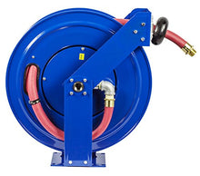 COXREELS Retractable Fuel Hose Reel 1in x 35ft Blue