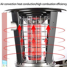 Outdoor Portable Patio Heater,6kW Garden Gas Heater,Height Adjustable,360° Heating,for Indoor,Weddings,Parties,Commercial Use.