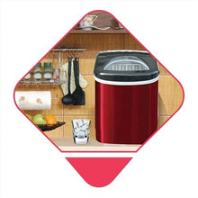 26 Lb. Countertop Ice Maker Portable See-Through Window Makers