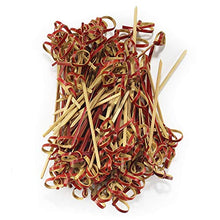 BambooMN 4.3" Bamboo Tea Knot Skewer Picks for Cocktails and Hors' D'oeuvres Party Supplies, 10,000 Pieces