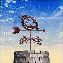 Witch Weather Vane Cozy Cottage With Roof Mount Metal Weathervane Decoration Black Weather Vane Wind Direction Indicator Kit Metal Bracket Weather Vane For Roof Garden Home Garden Sheds Fence Posts P