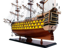 Old Modern Handicrafts HMS Victory Model Ship & Hat Combo Multi Color