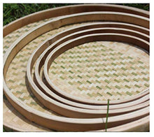 Ding&ng Farm Bamboo, Bamboo Basket, Bamboo Plaque, Household Bamboo Sieve, Hand-Made Wall Decoration, Dry Bamboo basket-67 cm
