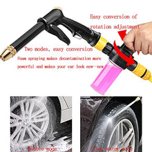 C/H Garden Hose Pipe 5m Flexible Watering Hose with Spray Gun Yellow