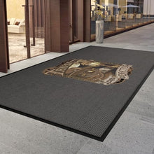 MAOVOT Custom Door Mats Personalized Logo Indoor Outdoor Waterproof Mat