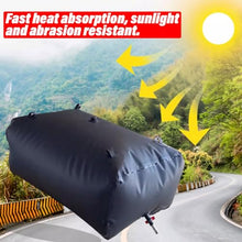 50 200 400 500 Gal Water Tank for Emergency Water, Large Capacity Water Storage Bags for Camping/ Folding Water Storage Bladder for Rv/Outdoor/Garden Irrigation/Farm, Black ( Color : B , Size : 1.8x1.