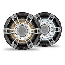 Fusion Garmin Signature Series 3i 6.5" 230-Watt CRGBW Marine Wake Tower Speakers Black (Pair)