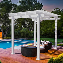 M-D Building Products Classic Pergola Kit 8'x12' White