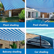 IRUGS Shade Cloth-Outdoor Sun Shades Netting,Silver Sun Shade Cover, Shade Sails with Grommets for Cars, Dogs, Outdoor, RV, Patio, Indoor(8.0 * 19.0m/26.2 * 62.3ft)