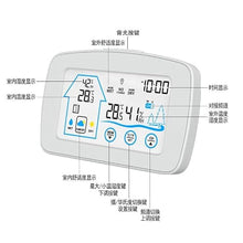 YWMLFZ Large Screen Display Indoor and Outdoor Temperature and Humidity Meter