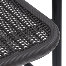 DYRJDJWIDHW Garden Chairs 6 pcs Outside bar stools,Outdoor Chairs,Patio Set,Outdoor Chairs Set of 2,Outdoor Patio,Outdoor bar stools,Plastic Rattan and Steel 242.5 lb