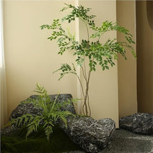 Leewertyu Non-Hollow Fake Stone, Artificial Landscape Rocks, Decorative Fake Rock, Fiberglass Faux Stone for Outdoor, Garden, Patio Decoration(20.9 * 33.5in)