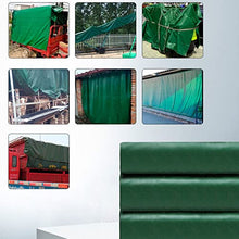 IMPREC Tarps Heavy Duty Waterproof, with Rust Grommets Foldable for Garden Sunshade Window Plant Cover Rain Shelter, Camping, Outdoor Cover and Pool Cover WMEIE (Color : Green, Size : 4x10m)