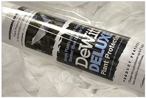 Dewitt DELUXE650 32/Box Deluxe .5 oz 6'x50' Frost Cloth Freeze Plant Protection