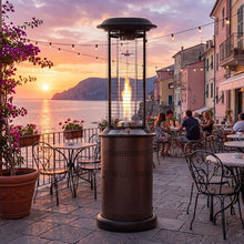 LAVA Heat Italia MILANO 6ft Commercial Premium Portable Patio Heater 36,000 BTU 360° 5 ft Heat Radius, Triple Safety, Electronic Ignition Durable Design for outdoor (Heritage Bronze, Liquid Propane)