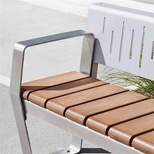 YXIANG56Q Buffet Sideboards Modern Outdoor Bench with Backrest and Armrests, Suitable for 2-4 People for Dining Room(Large)