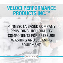 Veloci Performance HydroJet Surface Cleaner with Gun, 24 in