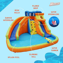 BANZAI Drop Zone Inflatable Water Park Multi