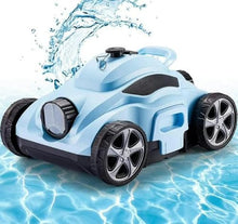 WZUOPG Wireless Robotic Cleaner for Swimming Pools, Intelligent Pool Vacuum Cleaner, Tile Scrubber with 100 Minutes of Work Time, Vacuum for Pool with Strong Suction and Container