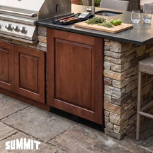 Summit 24” Outdoor Refrigerator, Built-in, 4.8 cu.ft. Capacity, ENERGY STAR, Panel-Ready* - SPR627OSPNR *Panels Not Included